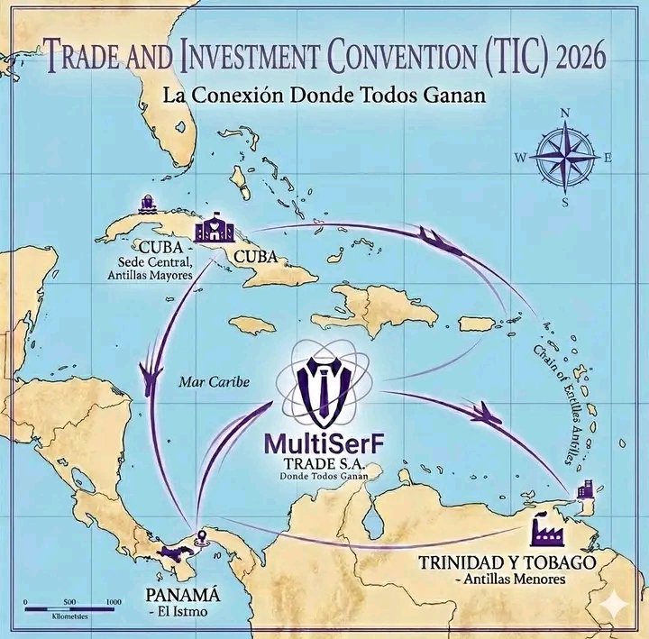 Mapa TIC 2026 — Cuba, Panamá, Trinidad y Tobago