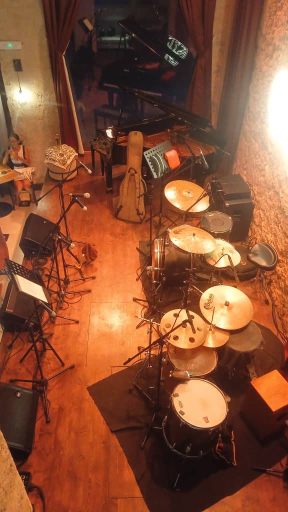 Escenario del César Jazz Club